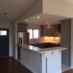 Kitchen cabinet entry remodel