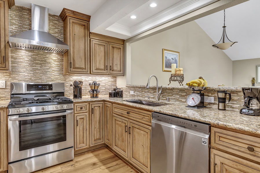 Crown Cabinets remodel with hardware