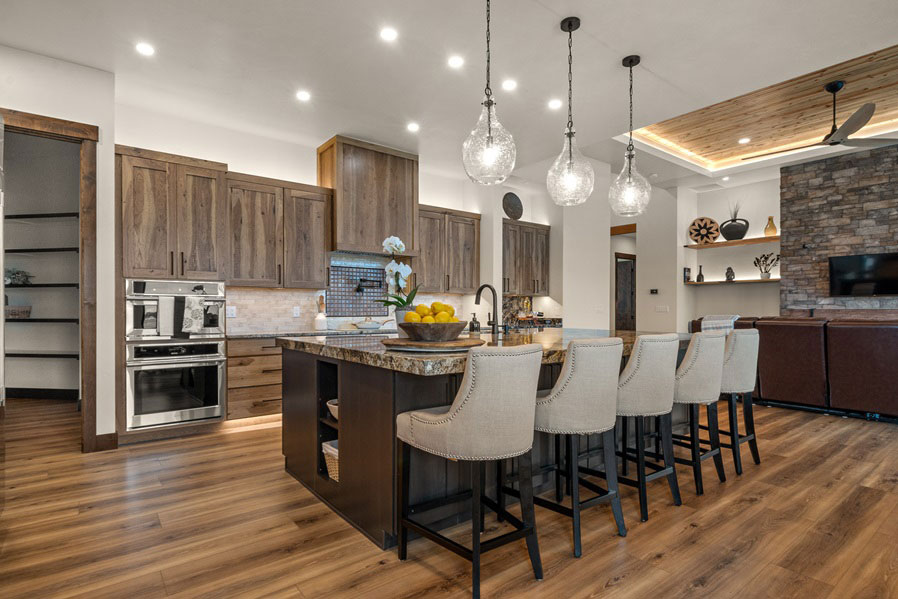 Crown Kitchen Cabinets with hardware