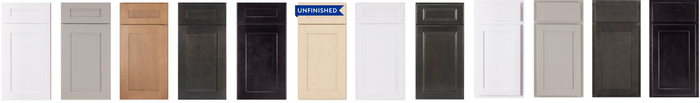 North Point Cabinetry door style options