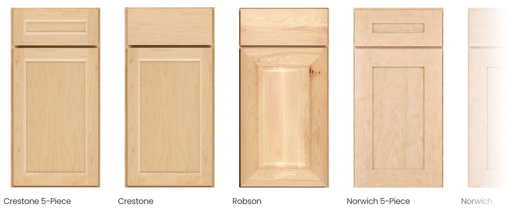 Wolf Artisan Cabinet Style options